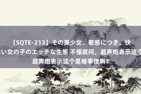 【SQTE-213】その美少女、敏感につき。快感が止まらない女の子のエッチな生態 不懂就问，超声炮表示这个是啥事理啊？