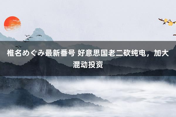 椎名めぐみ最新番号 好意思国老二砍纯电，加大混动投资