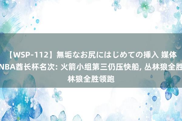 【WSP-112】無垢なお尻にはじめての挿入 媒体量度NBA酋长杯名次: 火箭小组第三仍压快船, 丛林狼全胜领跑